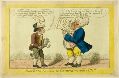 John Bull in de buitengewone krant
