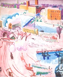 Uitzicht op Stockholm