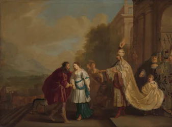 Farao geeft Sara terug aan Abraham