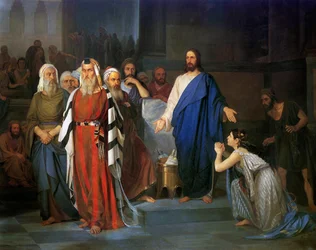 Christus en een zondaar