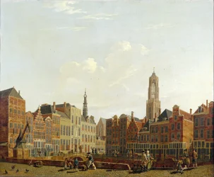 Stadhuisbrug Utrecht met omgeving