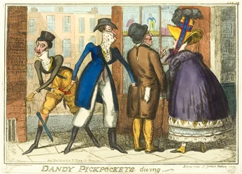 Dandy zakkenrollers duiken