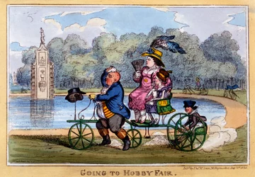 Naar de Hobbybeurs, 1835