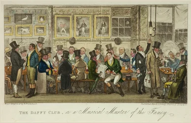 The Daffy Club, of een Muzikale Muster van de Fancy, gepubliceerd in 1824