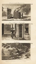 Ambachten in Regency Engeland: houtskoolbranden, Jood die potloden verkoopt en vissen