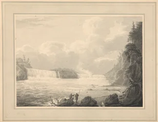 Uitzicht op de Niagara Watervallen