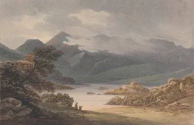 Uitzicht op het Upper Lake (Ierland)