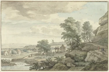 Gezicht in de omgeving van Bentheim
