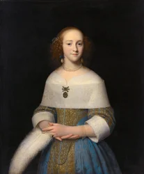 Portret van een jonge vrouw