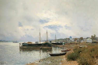 Na de regen. Plyos, 1889