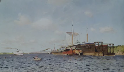 Frisse wind. Wolga, 1895