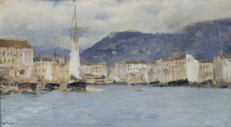 Italiaans landschap, 1890