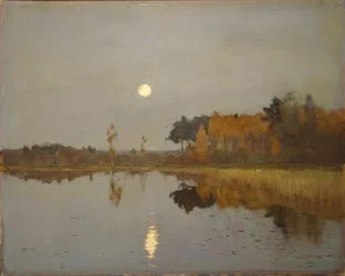 Schemering. Maan, 1899