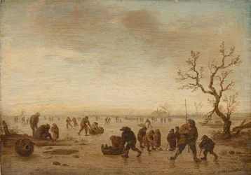 Schaatsers op het IJs, c.1642-45