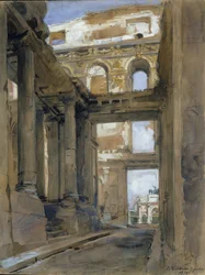 Ruïnes van het Tuilerieënpaleis, 19e eeuw