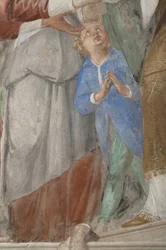 Kind, (detail) van de Presentatie van Jezus in de Tempel