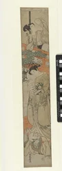 Parodie op de sevende akte van het Chushingura toneelstuk