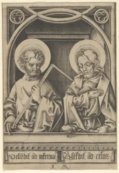 Heiligen Thomas en Jacobus de Mindere, uit De Apostelen