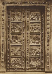 Florence: Baptisterium, De Hoofdingang, Lorenzo Ghiberti