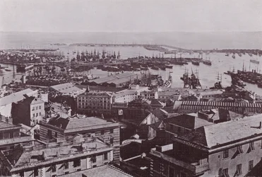 Italië: Genua, panorama