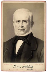 Portret van Saverio Mercadante (1795-1870), Italiaanse componist