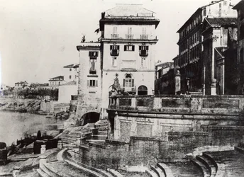 Uitzicht op Porto di Ripetta