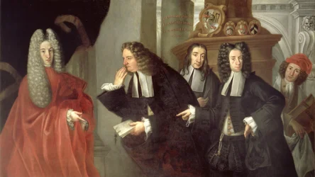 Een Rechter en Drie Advocaten, Venetiaanse School