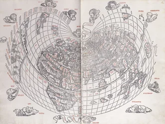 Een kaart van de wereld, 1511