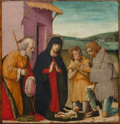 Aanbidding van de herders, c. 1480-1500