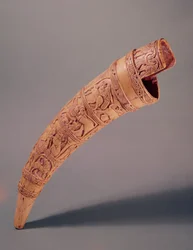 Een olifant, uit de Schat van St. Sernin, Salerno Werkplaats