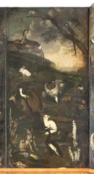 Dieren, mythe van Orpheus (detail)