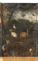 Dieren, Mythe van Orpheus (detail)