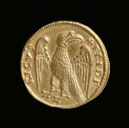 Augustalis van Frederik II (1198-1250), Koninkrijk Sicilië en Zuid-Italië, Messina Munt, 1231-50 (achterzijde)