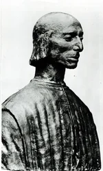 Buste van Niccolo Machiavelli (1469-1527)