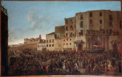 Carnaval in Napels, Italië