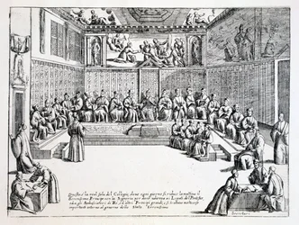 Raadzaal van de Doge van Venetië, 1876