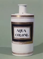 Eau de Cologne-fles, begin 19e eeuw