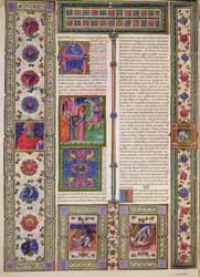 Fol.103v Boek van de Profeet Haggai, uit de Borso d