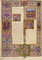 Opening van het Hoofdstuk van Ecclesiasticus, uit de Borso d