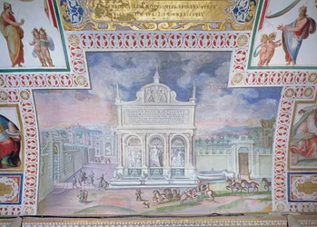 Fontein van Mozes, Piazza San Bernardo, Rome