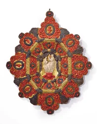 Reliëf van de Maagd en Kind, Trapani, eind 17e eeuw