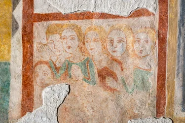 Fresco - groep gelovigen