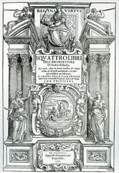 Frontispice van Quattro libri dell
