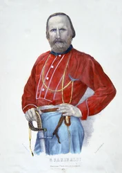 Garibaldi, illustratie uit De Geschiedenis van Italië