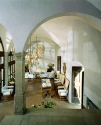 Hal van de Villa Il Trebbio