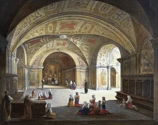 Interieur, Abdij van Monte Cassino