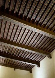 Interieurzicht van het stadhuis (palazzo degli Anziani)