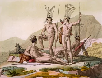 Korah Hottentotten van de Kaap, ca. 1820-30