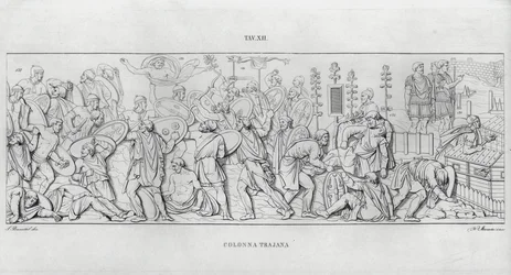La Colonna Trajana, Trajanus