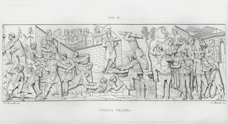 La Colonna Trajana, Trajanus